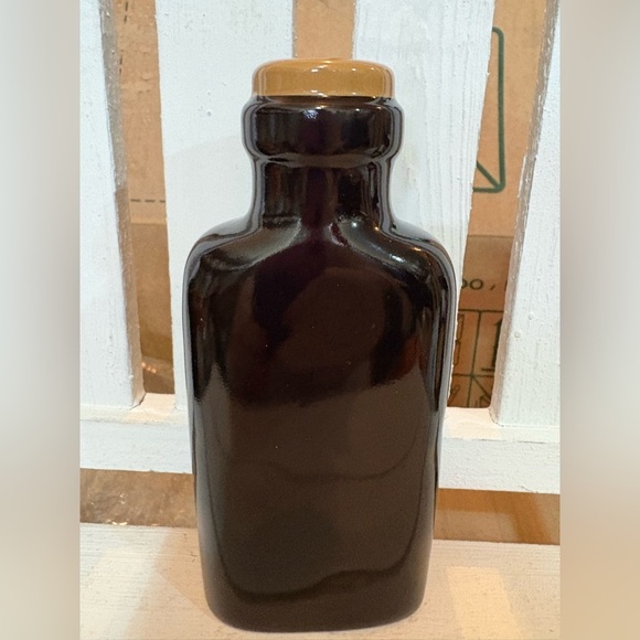 Rae Dunn Black Ceramic Poison Bottle - Picture 2 of 2